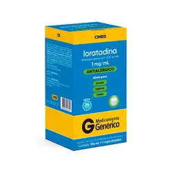 Loratadina 1mg/ml 100ml - Cimed