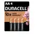 Pilha Duracell Alcalina Palito AA 4 Unidades