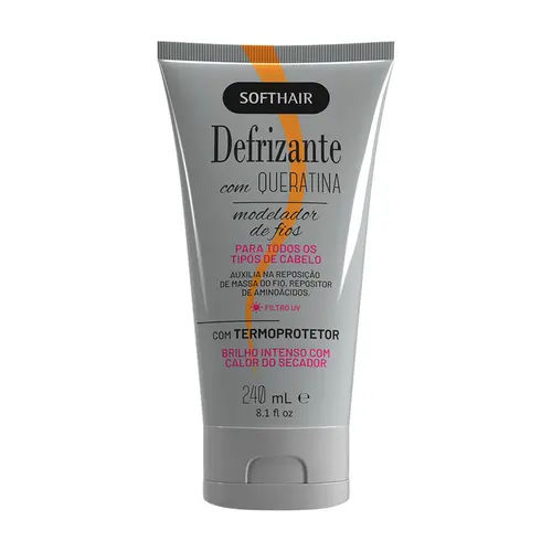 Defrizante Soft Hair Brilho Intenso 240ml