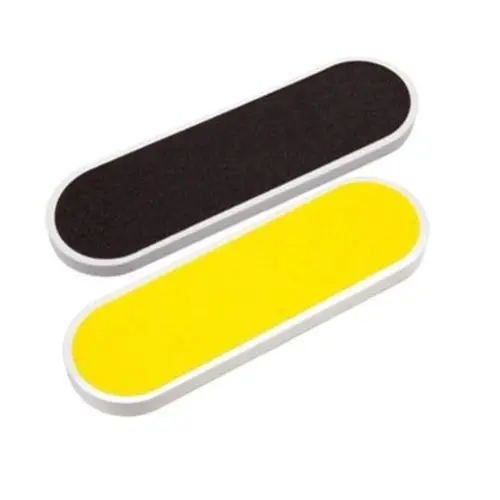 Lixa para Pés Santa Clara E.V.A. Preta/Amarela