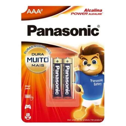 Pilha Panasonic Power AAA 2un