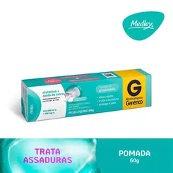 Nistatina + Óxido de Zinco Pomada 60g - Medley