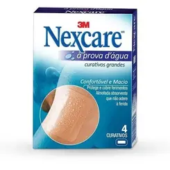 Curativo Nexcare Grande à Prova D água 4 Unidades