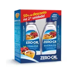 Kit Adoçante Líquido Zero-Cal Sucralose 2 unidades 100ml