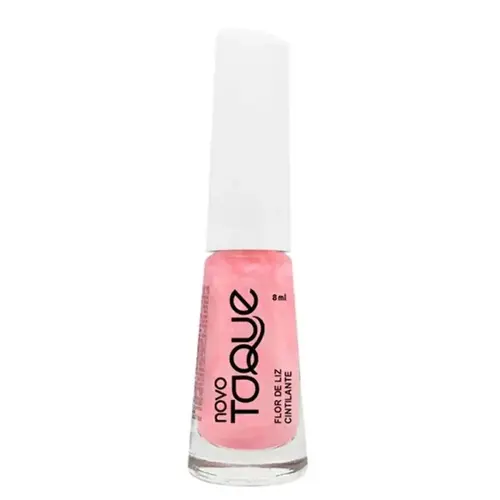 Esmalte Novo Toque Flor De Liz Cintilante 8ml
