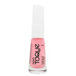 Esmalte Novo Toque Flor De Liz Cintilante 8ml