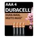 Pilha Duracell Alcalina Palito AAA 4 Unidades