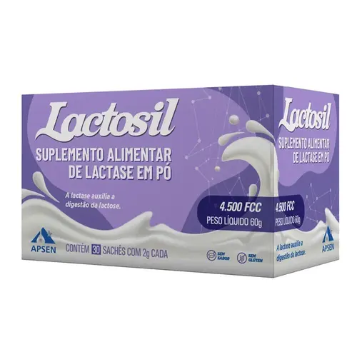 Lactosil 2mg 4000 Fcc 30 Sachês