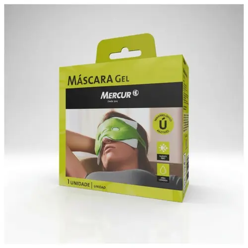 Máscara Facial em Gel Mercur Quente e Fria Unidade