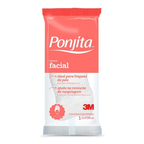 Esponja Para Banho Ponjita Limpeza Facial