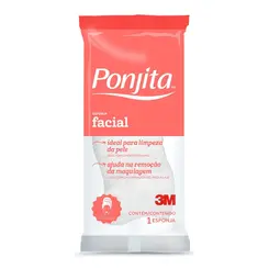 Esponja Para Banho Ponjita Limpeza Facial