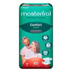 Fralda Geriátrica Masterfral Confort Tamanho XG 7 Unidades