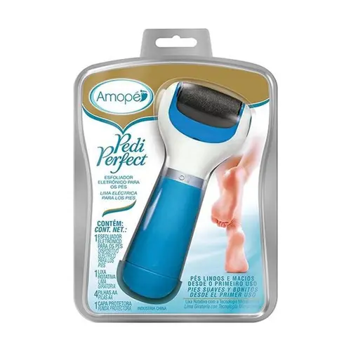 Esfoliador Eletrônico Para Os Pés Amopé Pedi Perfect