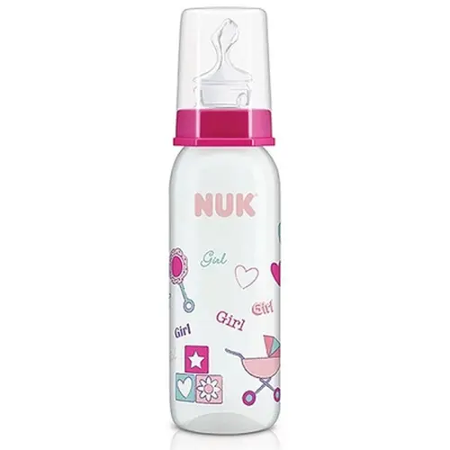 Mamadeira Nuk Decorada Girls 240ml