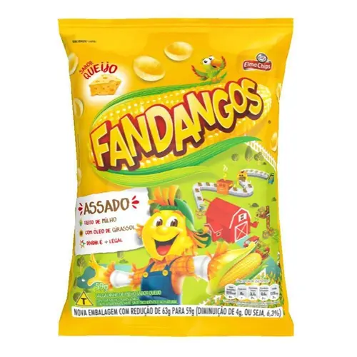 Salgadinho Elma Chips Fandangos Queijo 59g