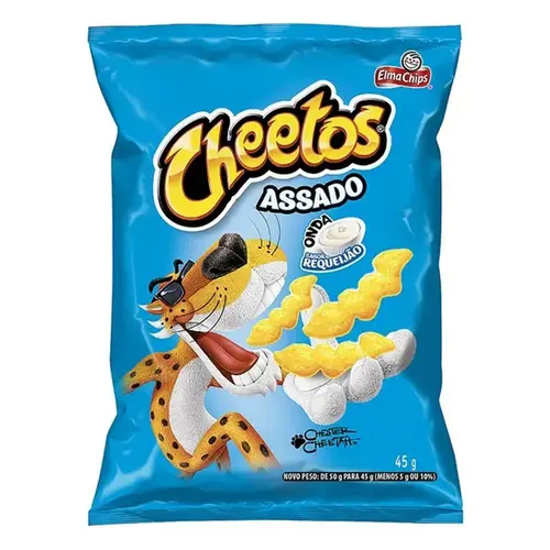 Salgadinho Elma Chips Cheetos Onda Requeijão 42g