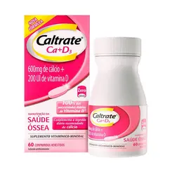 Suplemento Vitamínico Caltrate 600 60 Comprimidos