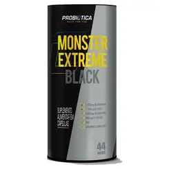 Monster Extreme Black New Power Fórmula Probiótica 44 Packs