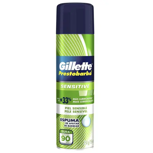 Espuma De Barbear Gillette Foamy Pele Sensível 150g