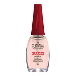 Esmalte Colorama Cuidados Base Para Unhas Fracas 8ml