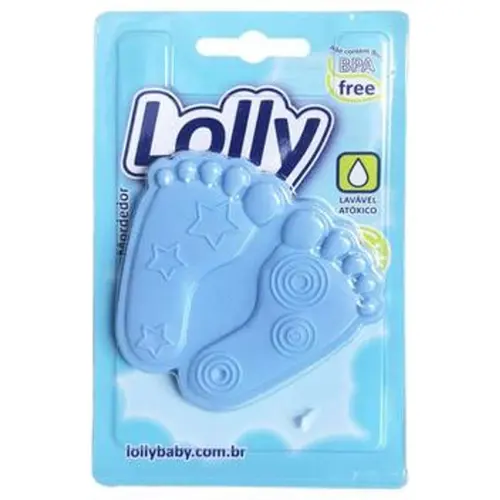 Mord Lolly Pezinho Azul Rosa 1un