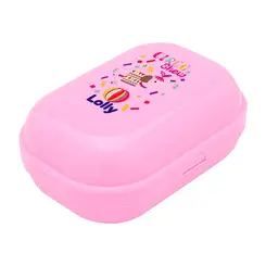 Saboneteira Infantil Lolly Rosa 1 Unidade