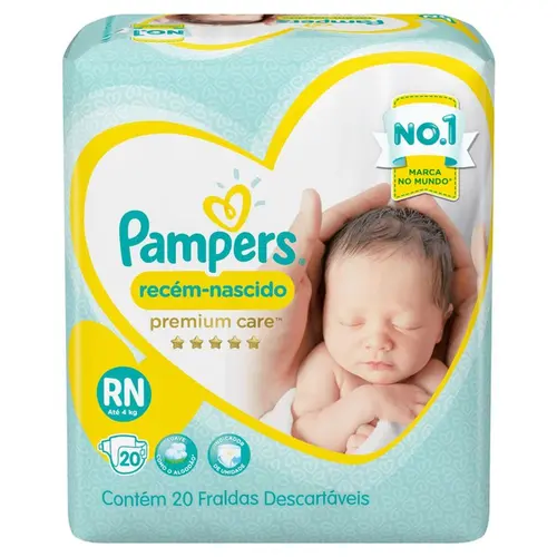 Fr Inf Pampers Recem Nascido 20un