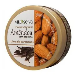 Manteiga Corporal Vita Seiva Amêndoa com Baunilha 150g