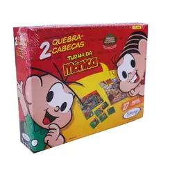 Quebra-Cabeça Monta Figuras Turma da Mônica Xalingo