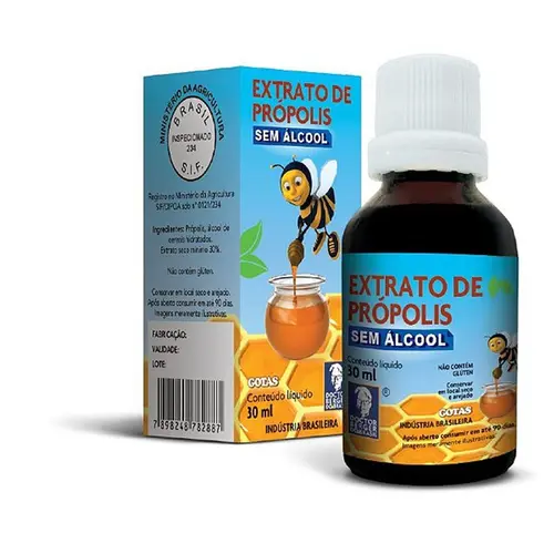 PROPOLIS SEM ALCOOL GOTAS 30ML