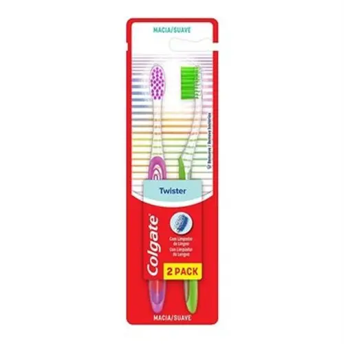 Escova Dental Colgate Twister Macia Leve 2 Pague 1