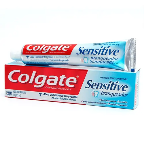 Creme Dental Colgate Sensitive Branqueador 100g