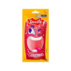 Regaliz Canud 70gr Morango Citrico