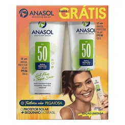 Kit Protetor Solar Corporal Anasol FPS50 200g + 120g