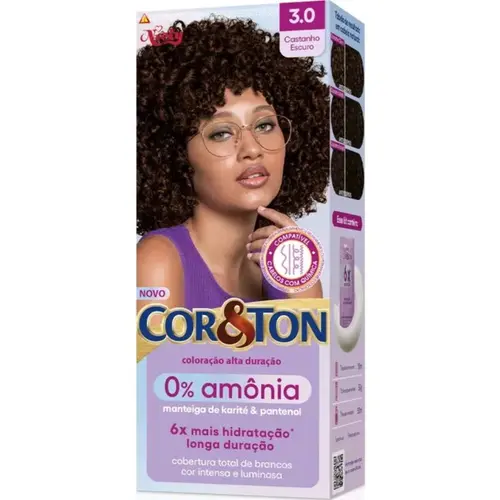 Tintura Cor & Ton Creme Louro Médio Nº 7.0