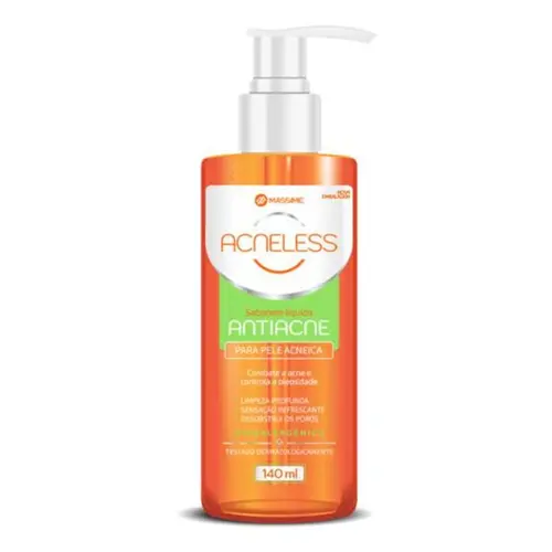 Sabonete Líquido Massime Acneless 140ml