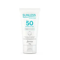Protetor Facial FPS50 Gel Translúcido Sunless 35g