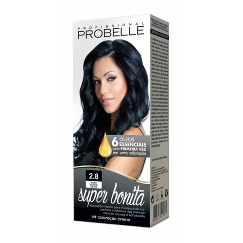 TINTA PROBELLE SUPER BONITA 2.8 PRETO AZULADO PEROLA