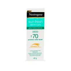 Protetor Neutrogena Sun Fresh Derm Care FPS70 S/Cor 40g
