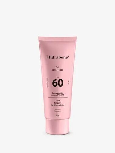 Protetor Solar Facial Hidrabene Oil Control FPS60 50g