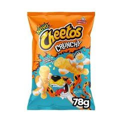 SALGADINHO CHEETOS CRUNCHY WHITE CHEDDAR 78G