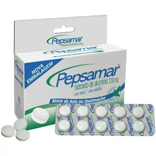Pepsamar 230mg com 50 Comprimidos Mastigáveis