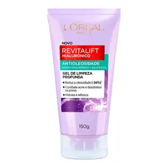 GEL DE LIMPEZA ANTIOLEOSIDADE REVITALIFT HIALURÔNICO 150ML
