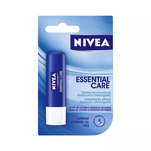 Protetor Lababial Nívea Lip Care Essential 4,8g