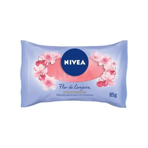 Sabonete Barra Nívea Flor de Cerejeira 85g