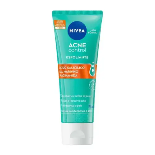 Esfoliante Facial Nivea Acne Control Diário 75ml