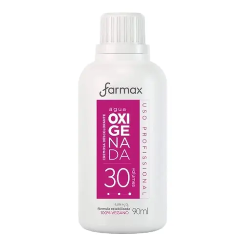 Água Oxigenada Farmax 30 Volumes Cremosa 90ml