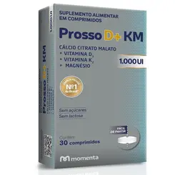Prosso D+ KM 1.000UI com 30 Comprimidos