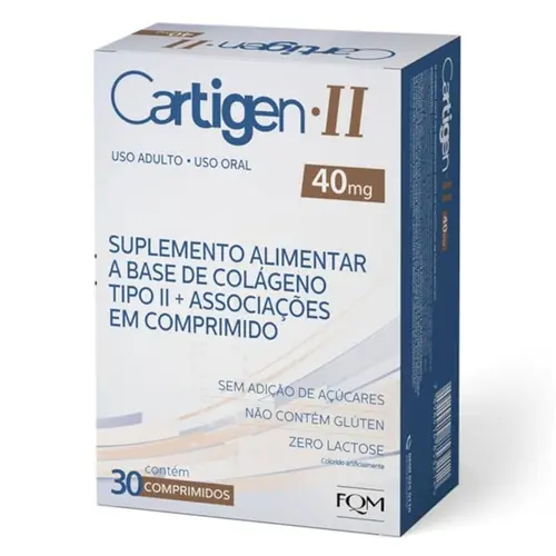 Cartigen II 40mg com 30 Comprimidos