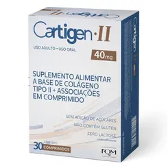 Cartigen II 40mg com 30 Comprimidos